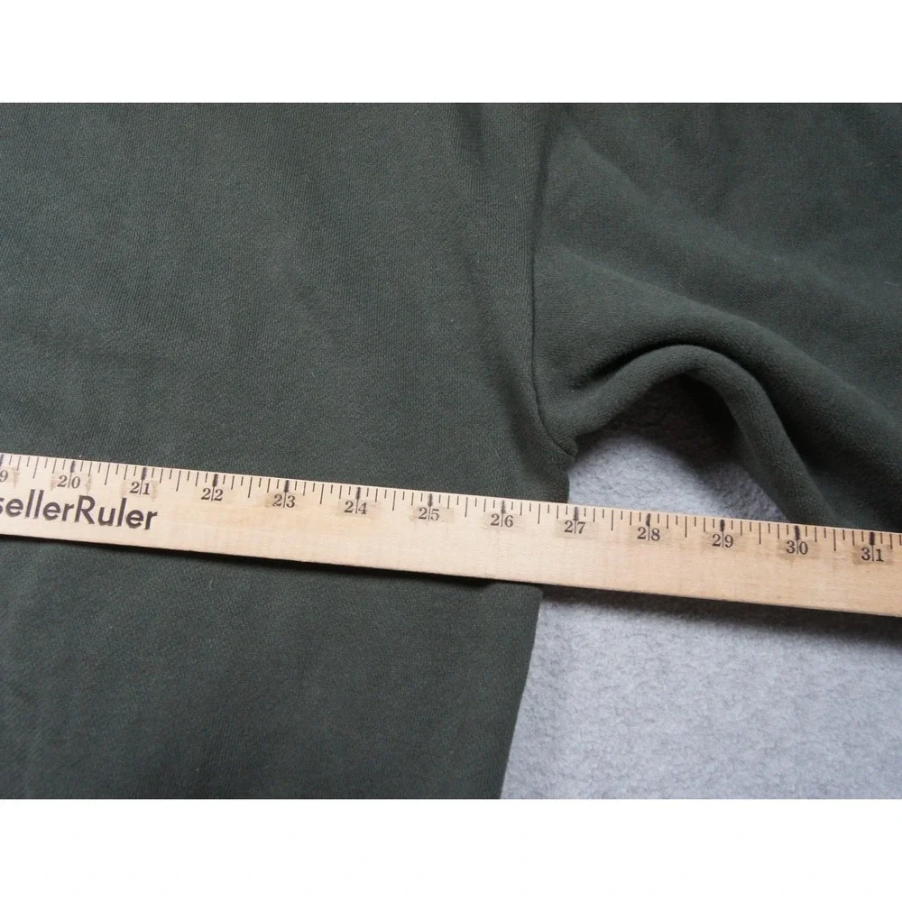 Oak + Fort Sweatshirt Mens Large Oversized Green Crewneck West Coast Pullover